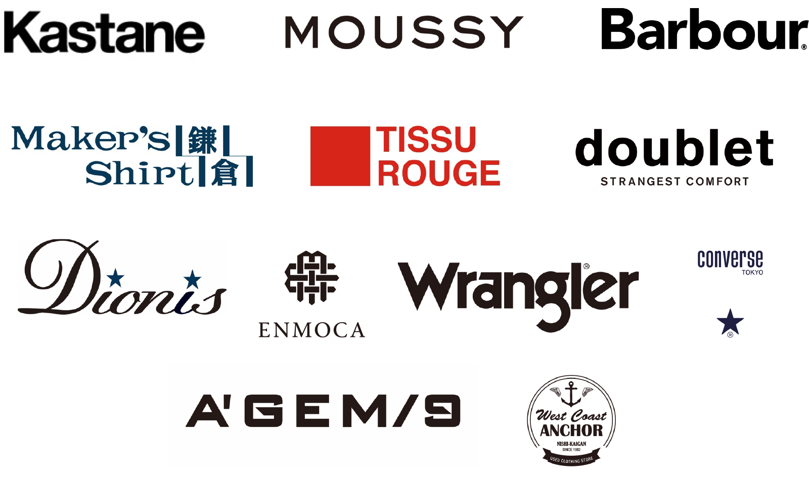 参加ブランド（TOKYO）